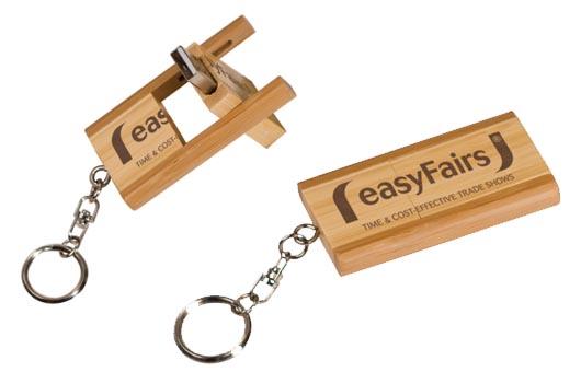 OEM Branded Bamboo Memory Stick / Thumb Drive High Speed USB 2.0 Interface