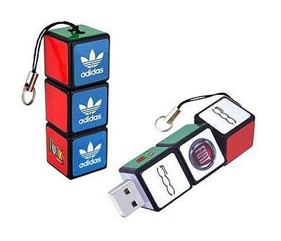 Rubik Cube Customizable Thumb Drive Personalized with Encryption
