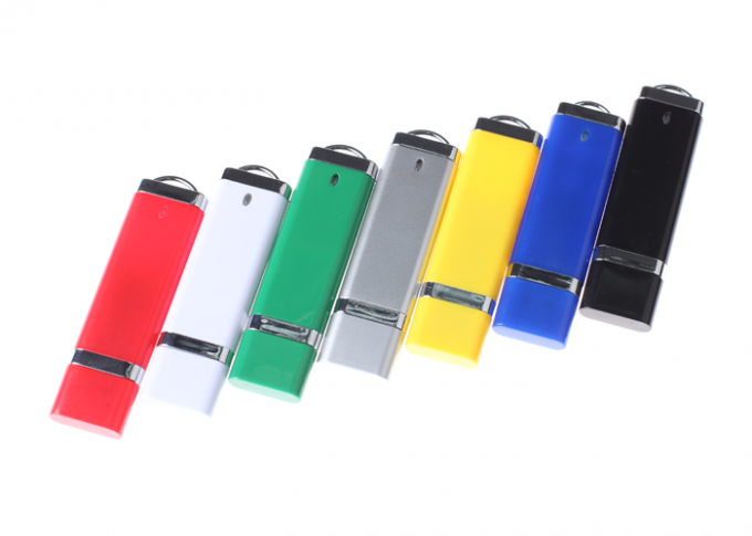 High Speed Plastic USB Flash Drive , Custom USB Memory Stick 4GB