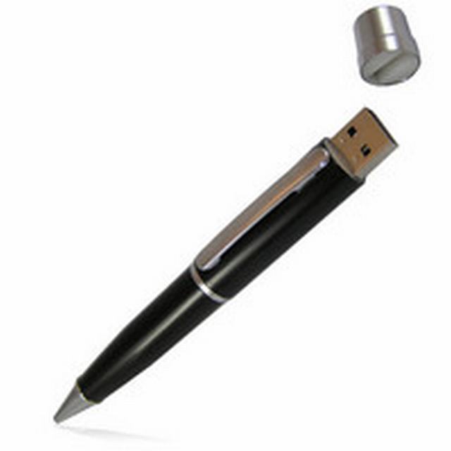 Micro Metal Pen Drive Memory Stick , 16 Gig Flash Drive Silver