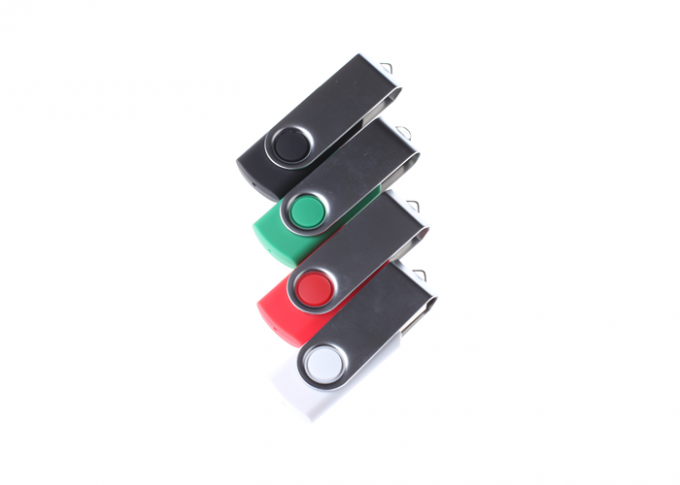 Personalised 16GB Plastic USB Flash Drive , Swivel USB Pendrive
