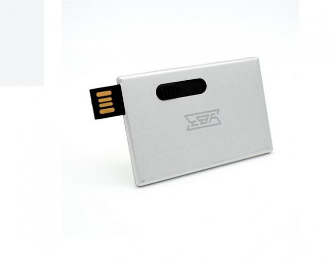 Compatibility Top Grade 5*9cm Credit Card USB Drive 2gb plug and play
