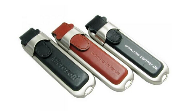 Creative Memory Leather USB Flash Drive 4gb / 8gb / 16gb Promotional