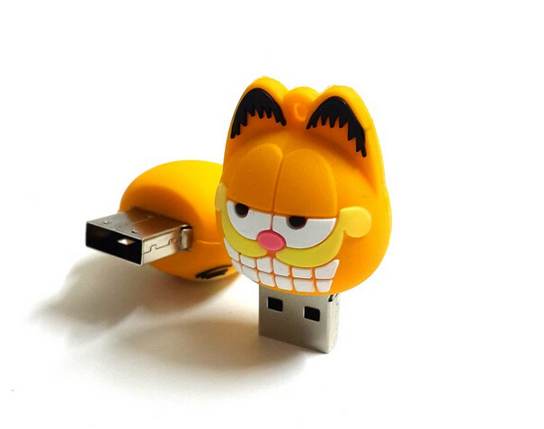 cartoon Garfield cat animal usb flash drive 32GB USB drive 4GB  flash memory disk