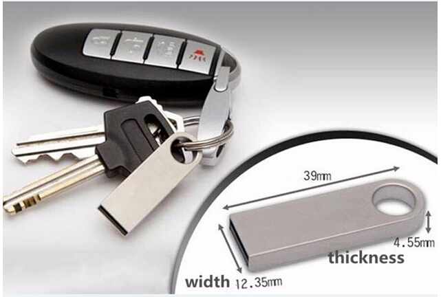 Metal USB Flash drive Waterproof Mini USB Stick 4GB U Disk Storage USB 2.0