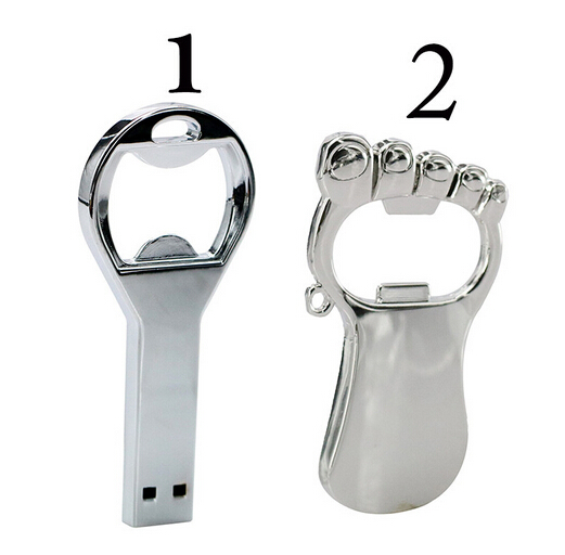 Beer bottle opener Micro USB Memory Stick key chain usb flash Drive 64GB usb