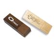 Custom Printed Red Wood USB Flash Drive Keychain With Password Protect