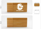 Micro Storage Wood USB Flash Drive With Logo Printed , Retractable