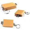 Keychain Wood USB Flash Drive High Speed USB 2.0 with 128MB - 64GB