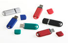 Mini Plastic USB Flash Hard Drive / OTG USB Driver With Keyring