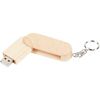 32GB Cool Swivel Bamboo USB Flash Drive Key , Twist USB Sticks