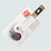 Custom Logo USB 2.0 Credit Card USB Drive Hello Kitty With Full Color