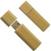 Secure Bamboo USB Flash Drive 32GB Large Capacity USB 2.0 With LED Light