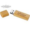 Red Wood High Speed 8GB USB 2.0 Flash Drives Large Capacity Logo Printed