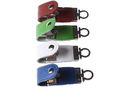 Leather Keychain 32GB USB 3.0 Flash Drive , USB Flash Disk Driver