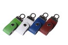 Leather Keychain 32GB USB 3.0 Flash Drive , USB Flash Disk Driver