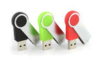 Twist Plastic 8GB USB Flash Drive USB 2.0 High Speed with Keychain