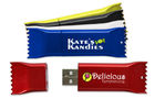 Customizable Plastic USB Flash Drive Memory Stick Flash Card Candy Shape