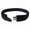 Micro Silicone 8 Gigabyte Flash Drive Wristband , USB Key Bracelet