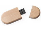 Promotional Wood USB Flash Drive / Engraved Flash Drive Key 1-64GB
