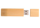 Red Wood High Speed 8GB USB 2.0 Flash Drives Large Capacity Logo Printed