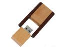 Creative Memory Swivel twister Wood USB Flash Drive OEM / ODM support