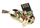 Christmas Mini 8GB 16GB 32GB 64GB  Metal USB Flash Drive For PC