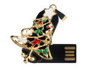 Christmas Mini 8GB 16GB 32GB 64GB  Metal USB Flash Drive For PC