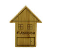 House Genuine 2.0 Wood USB Flash Drive , 8 Gig Customizable Thumb Drives