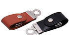 Leather 2GB USB 2.0 Hi - Speed USB Flash Drive With Logo Printed