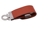 Leather 2GB USB 2.0 Hi - Speed USB Flash Drive With Logo Printed