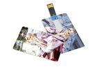 Custom Credit Card Usb Sticks High Definition Printing Memory Stick Flash Card 128gb