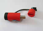 Personalised Red 3.0 Plastic USB Flash Drive , Fire Extinguishing Shape