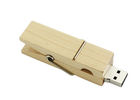 Maple Lined Clothes 128gb Natural Wood Flash Drive Environmental Protection