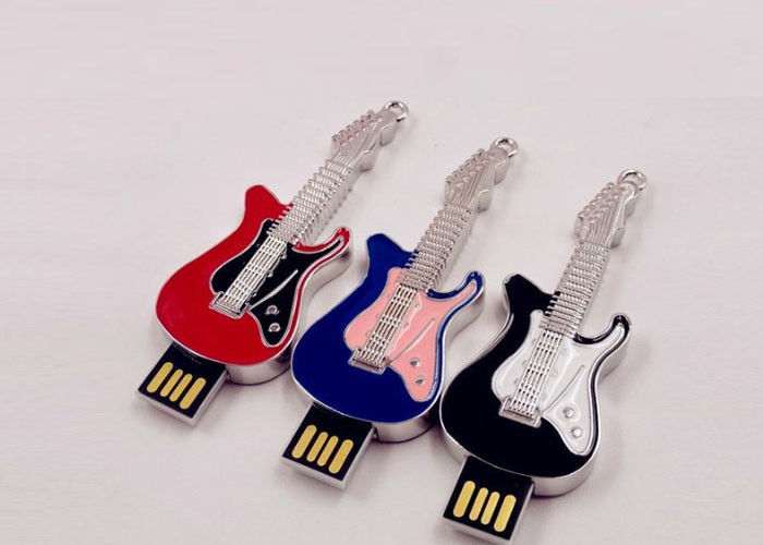 Small Hi - Speed Jewelry Guitar Portable Usb Flash Drive 64gb Customed Logo