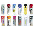 Personalised 16GB Plastic USB Flash Drive , Swivel USB Pendrive