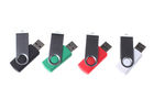 Personalised 16GB Plastic USB Flash Drive , Swivel USB Pendrive