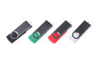 Personalised 16GB Plastic USB Flash Drive , Swivel USB Pendrive