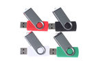 Personalised 16GB Plastic USB Flash Drive , Swivel USB Pendrive