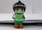 Naruto PVC mould Custom USB Memory Stick , Usb Flash Thumb Drive Rock Lee