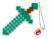 Minecraft treasured sword 4GB usb pen drive cross model usb flash memory Stick