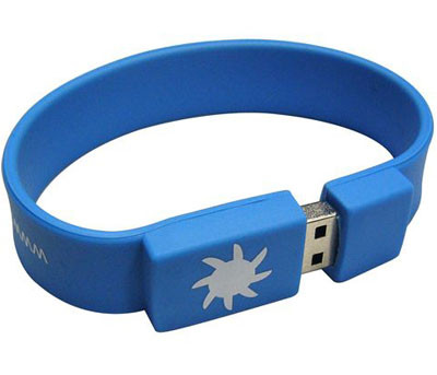 Unique Wristband USB Flash Drive / Bracelet USB Drive Waterproof