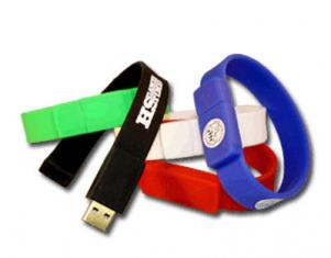 Customizable Slap Wristband Pen Drive 16gb USB Memory Stick For Gift